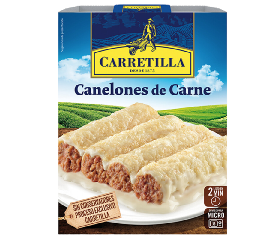 Carretilla Canelones Carne