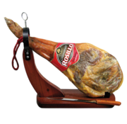 Nevadenis Épaule serrano de Trevélez avec support & couteau.