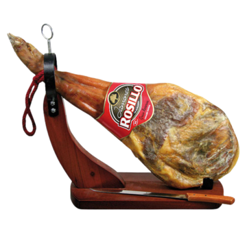 Nevadenis Épaule serrano de Trevélez avec support & couteau.