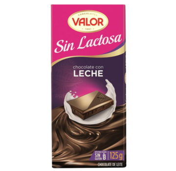 Valor Valor Chocolat au lait sans lactose