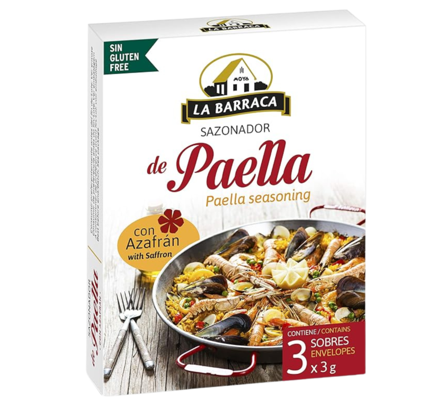 Mélange d'épices paella Barraca Paellero