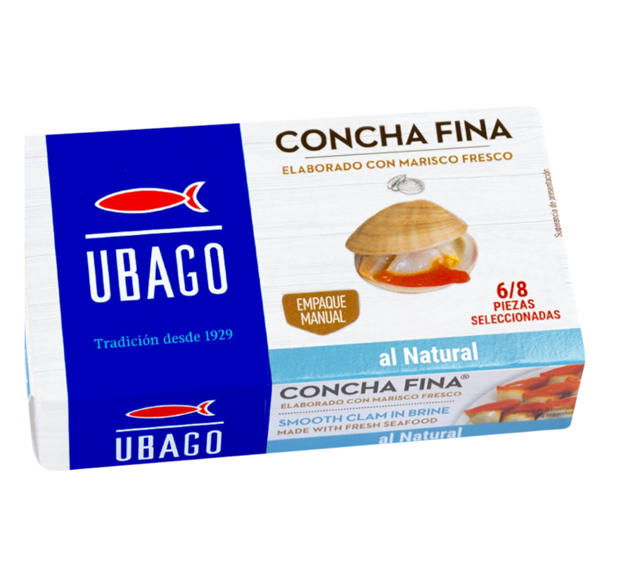 Ubago Concha Fina Schelpjes