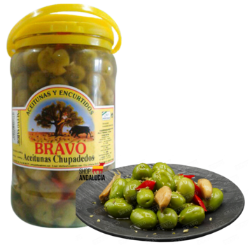 Bravo Olives Chupadedos 800 gr