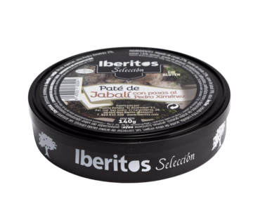 Iberitos Paté de Jabali Everzwijn Pedro Ximinez