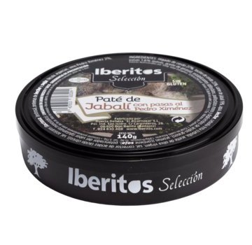 Iberitos Paté de Jabali  Sanglier Pedro Ximinez