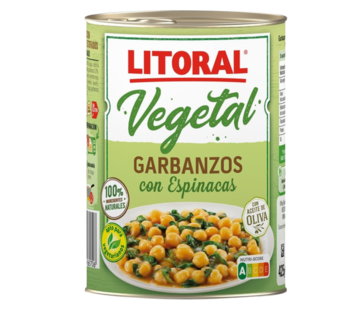Litoral Kikkererwten met spinazie