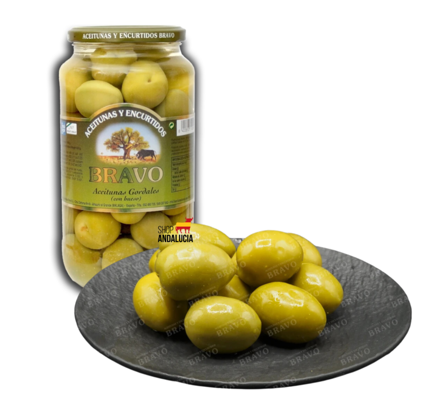Olives Gordales Bravo avec Noyau