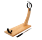 Support à jambon avec couteau