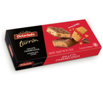 Delaviuda Turron Galleta Caramelizada
