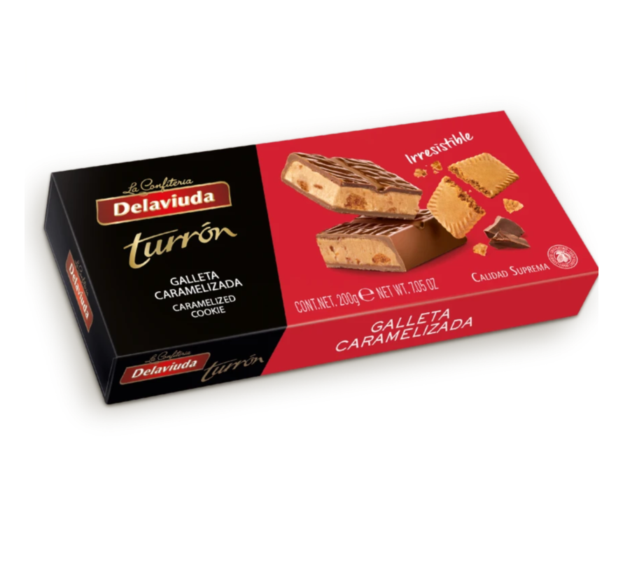 Turron Galleta Caramelizada