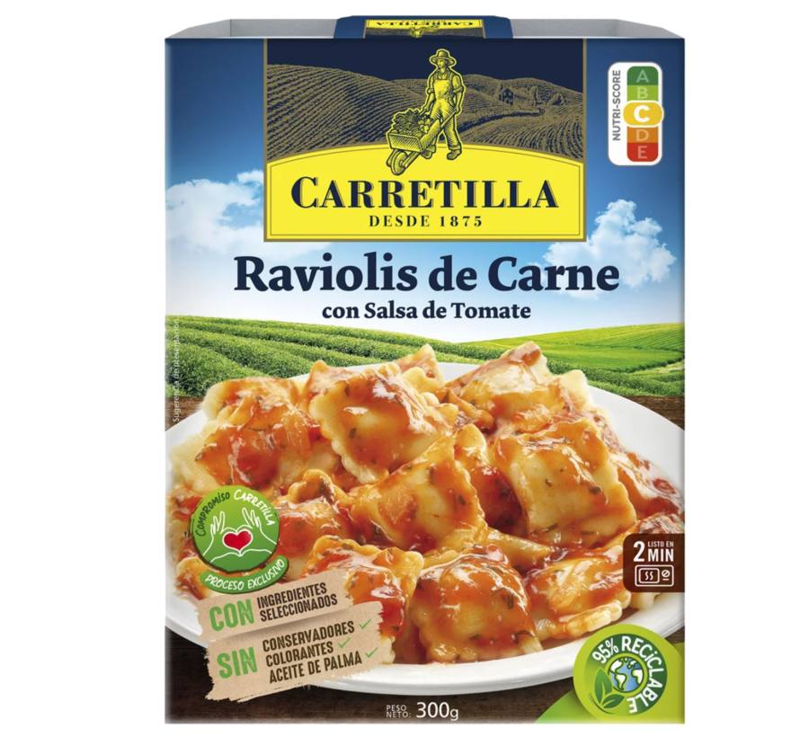 Ravioli Carne Tomate