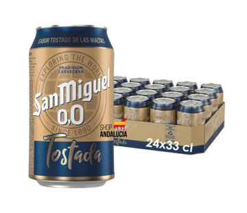san miguel San Miguel Tostada Sans Alcool 24 Pack