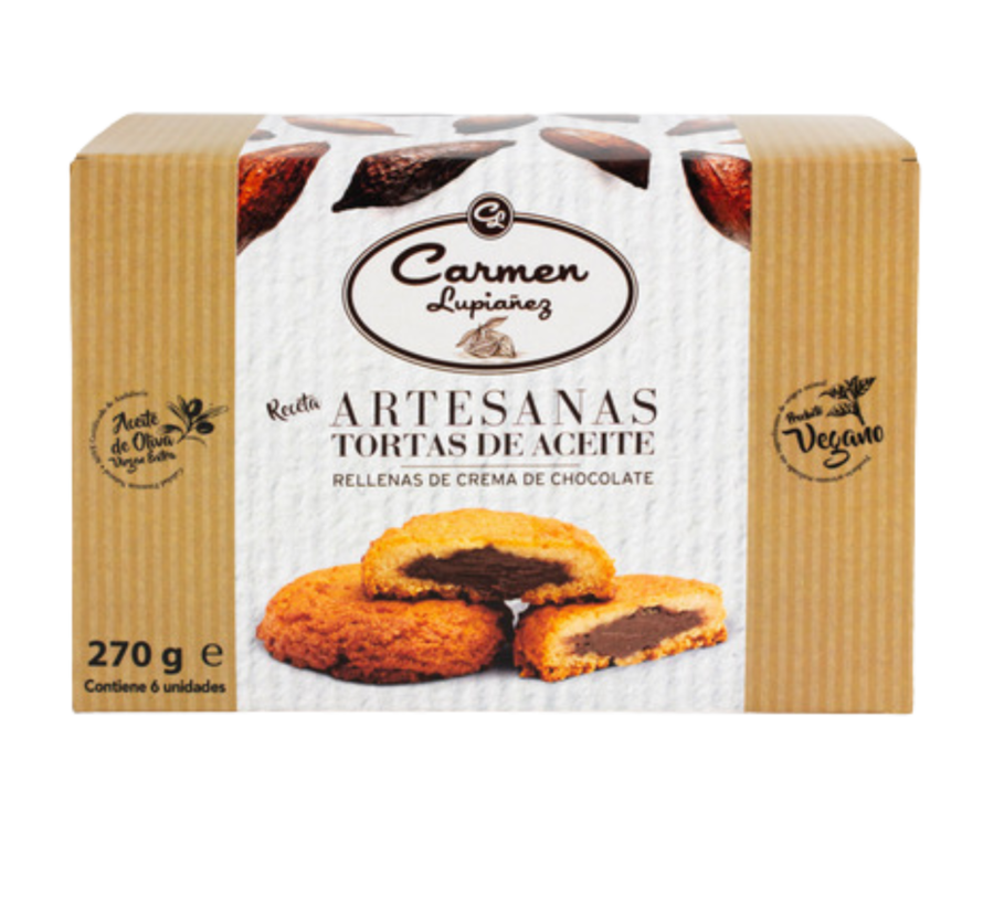 Amandelkoek Chocolade Carmen Lupianez