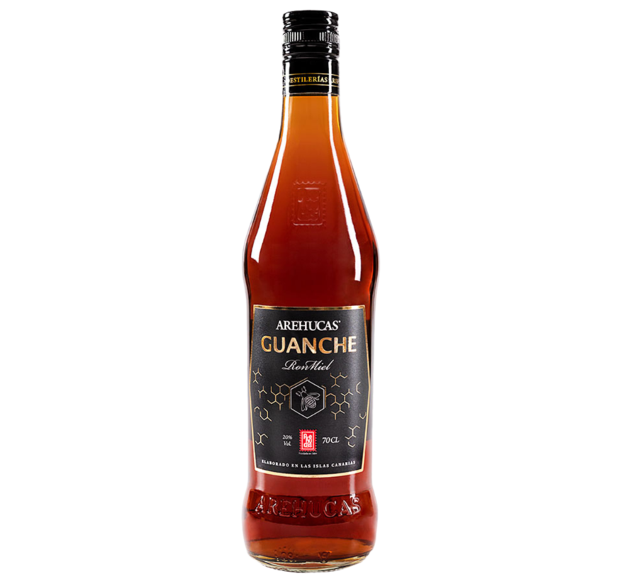 Licor Ron Miel Guanche Arehucas