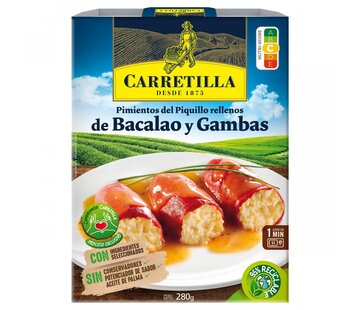 Carretilla Carretilla Pimiento Relleno Bacalao