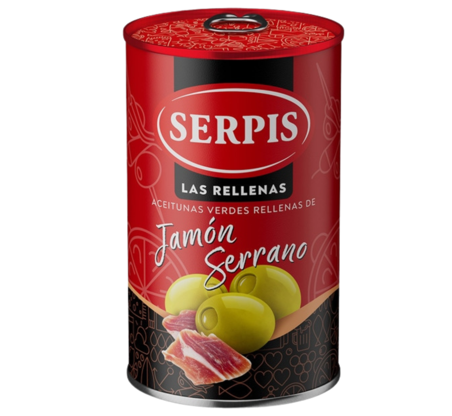 Serpis Olijven Rellenas Jamon Serrano