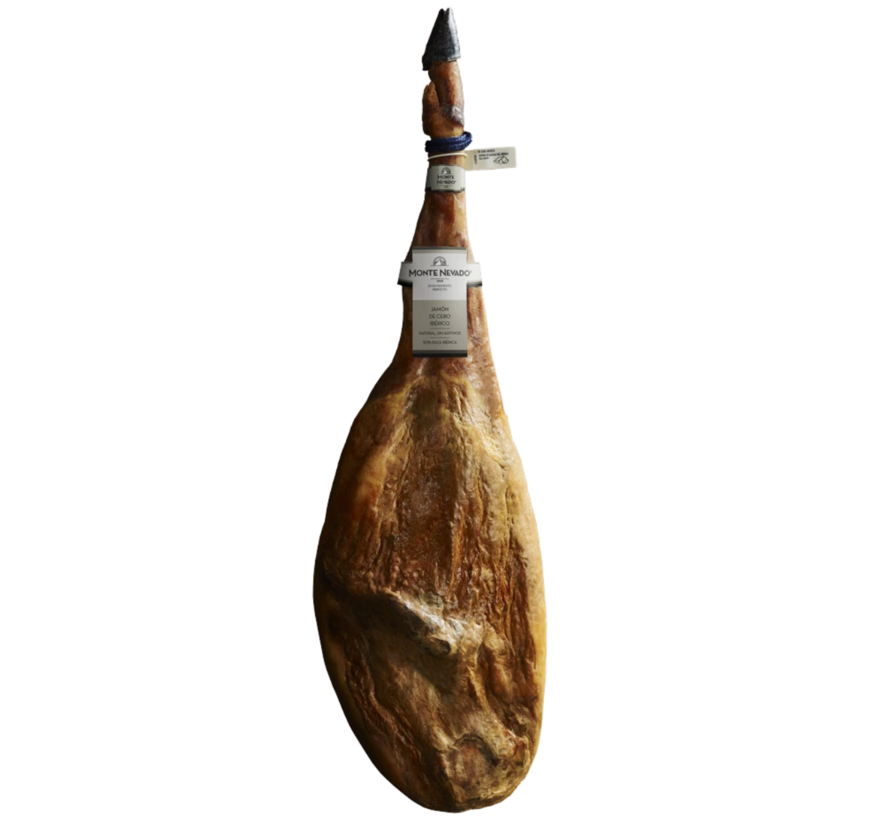 Jamón Ibérico Cebo 50% Monte Nevado – 28 mnd gerijpt