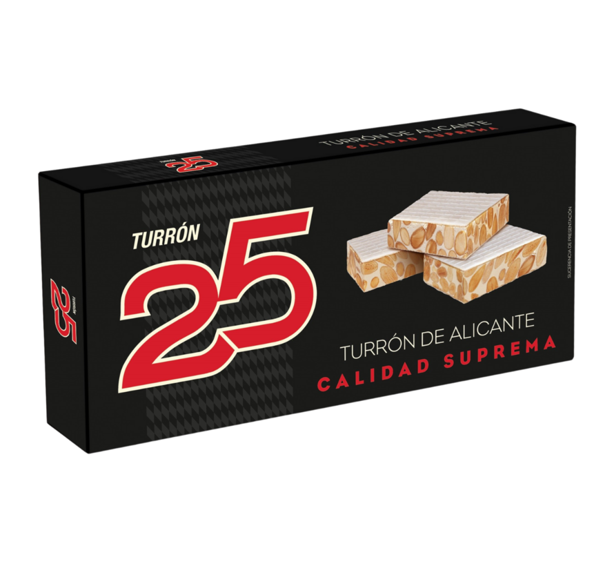 Turron 25 de Alicante Duro
