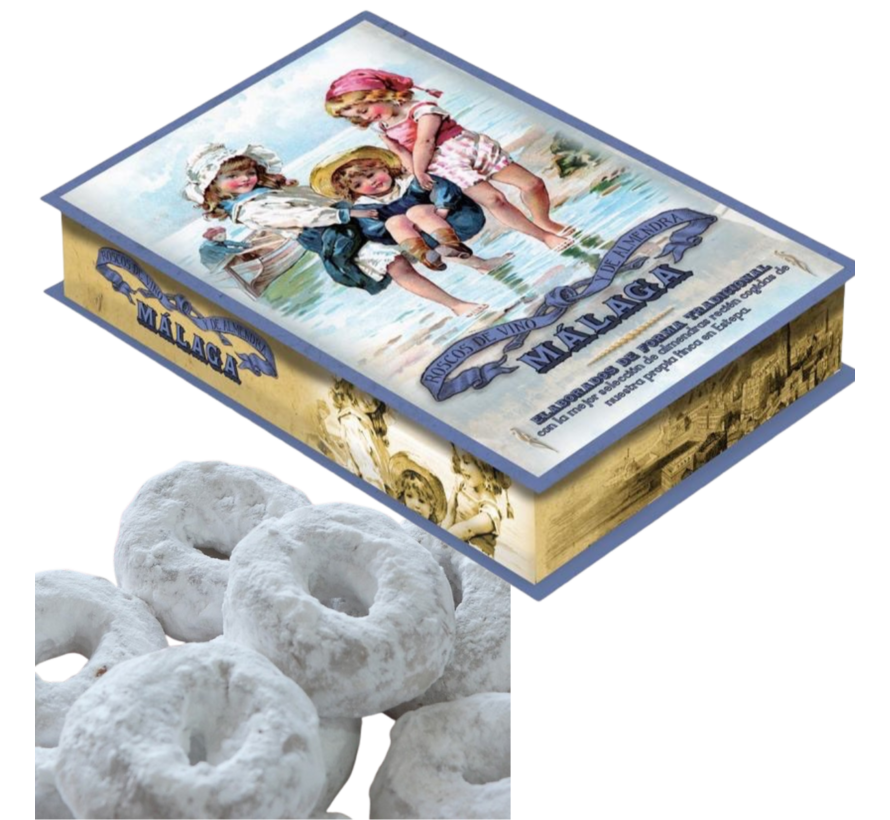 La Flor de Estepa Surtido Roscos de Vino y Almendra