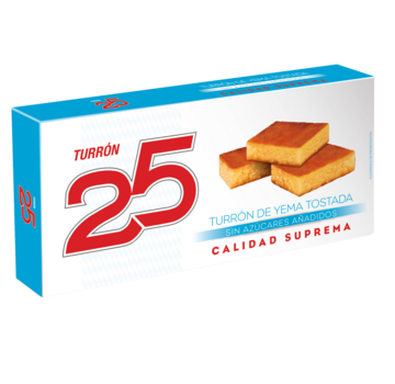 Turron 25 Turron 25 Yema Tostada Suikervrij