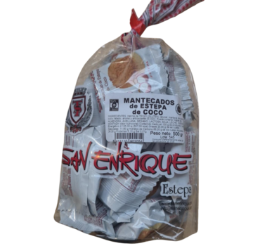 San Enrique San Enrique Mantecados Coco 500gr