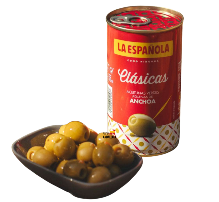 La Española Olijven met Ansjovis