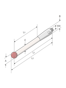 SAPROTEC Taststift T50-6-M4-HAR