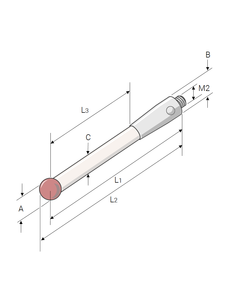 SAPROTEC Taststift T40-2-M2-HAR