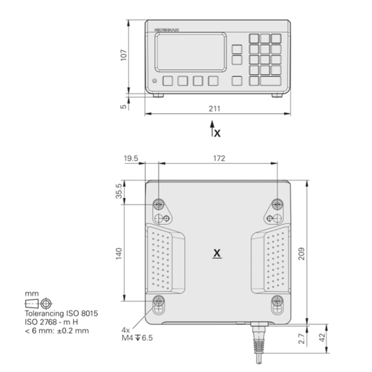 Heidenhain Heidenhain ND 280 Digital Read Out // ID 636280-01