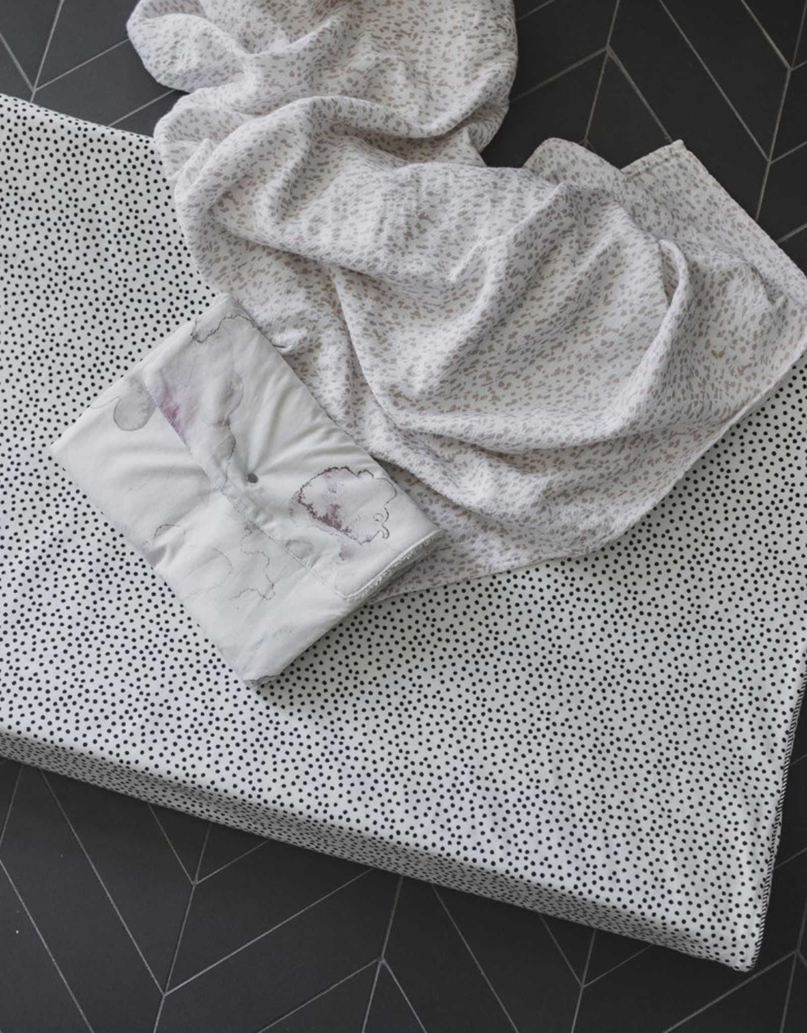 MIES&CO Mies&co - Changing mat cover - Cozy Dots - Offwhite