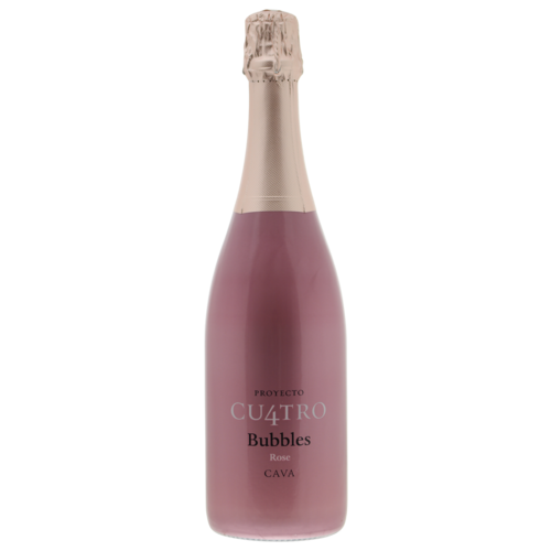 Proyecto Cu4tro Bubbles Cava Rose