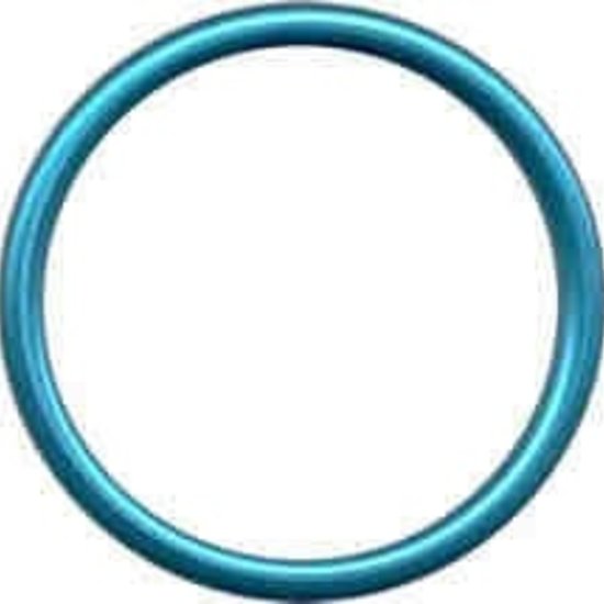 Slingrings Slingringen turquoise mat