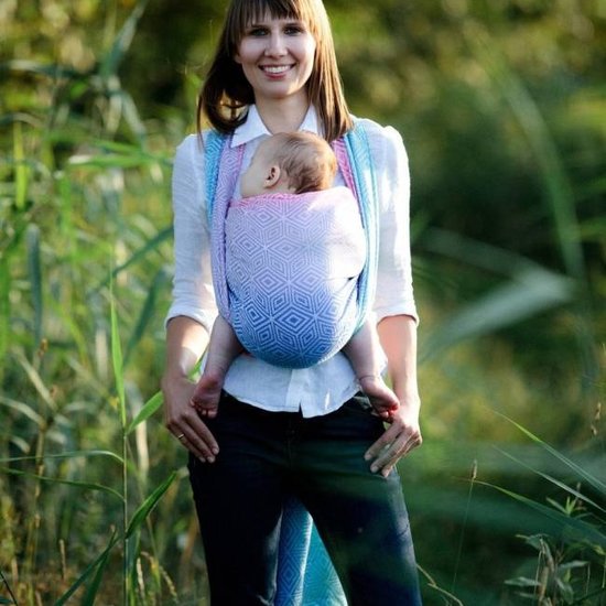 Little Frog  Little Frog draagdoek - Aurora Cube