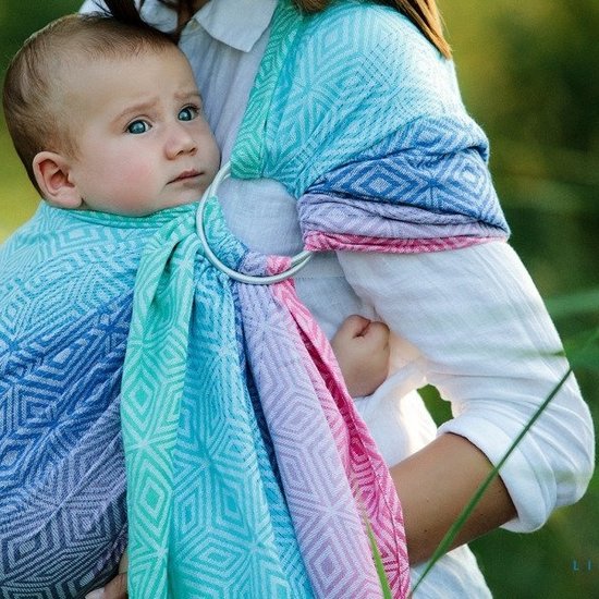 Little Frog  Little Frog ringsling - Aurora Cube