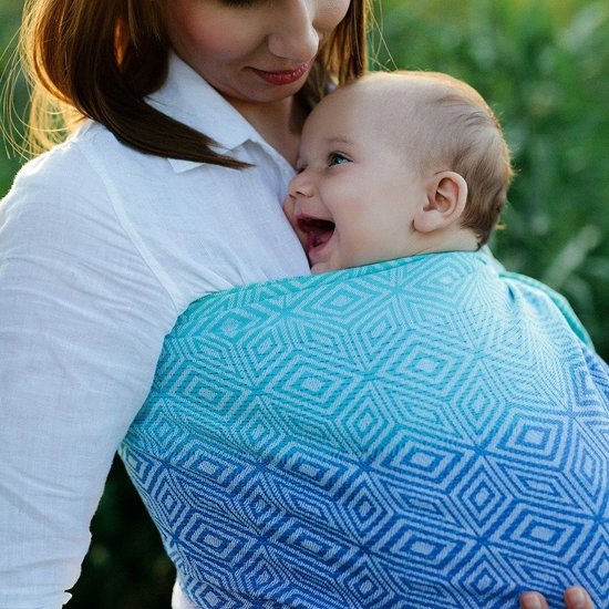 Little Frog  Little Frog ringsling - Aurora Cube