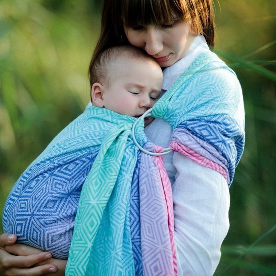 Little Frog  Little Frog ringsling - Aurora Cube