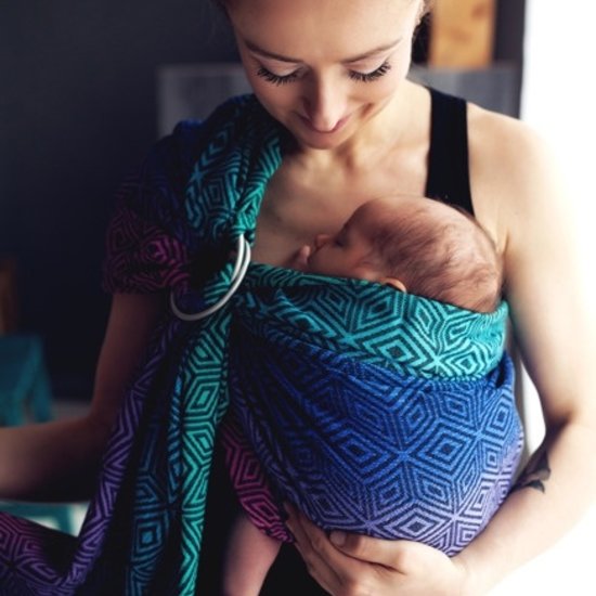 Little Frog  Little Frog ringsling - Dark Aurora Cube