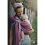 Little Frog Little Frog ringsling Peony Cube (met tencel)