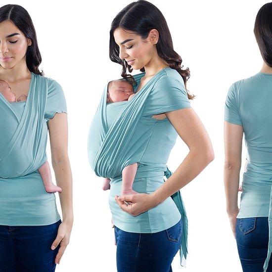 Quokkababy Quokka buidel/draagshirt grijs