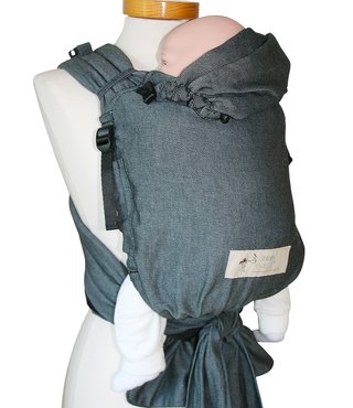 Storchenwiege Babycarrier - Graphit