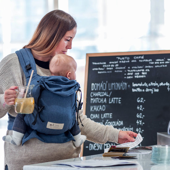 Storchenwiege Storchenwiege Babycarrier Talemo - Denim/Jeans
