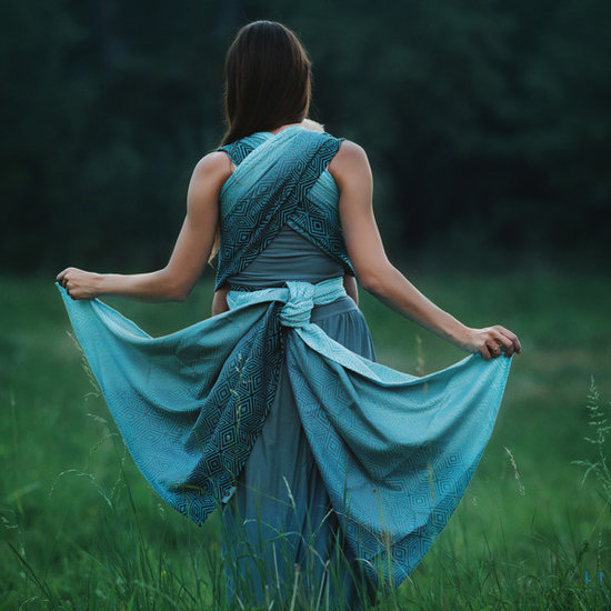 Little Frog  Little Frog draagdoek - Stormy Cube