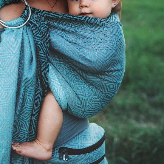 Little Frog  Little Frog ringsling - Stormy Cube