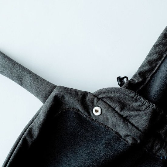 Little Frog  Little Frog Softshell draagcover - Black