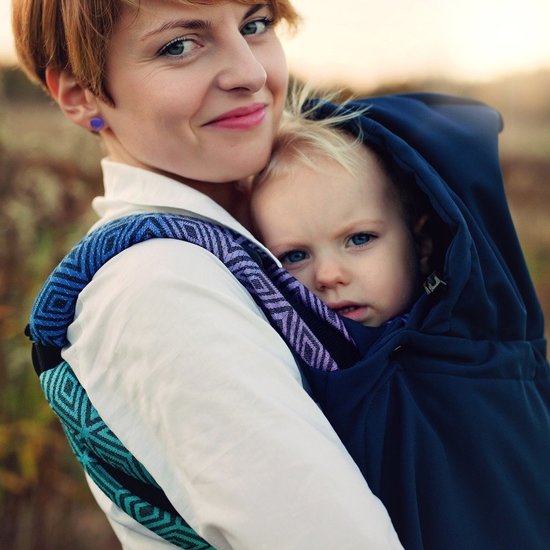 Little Frog  Little Frog Softshell draagcover - Navy