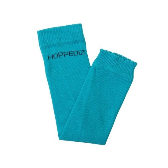 Hoppediz Beenwarmers Organic - turquoise