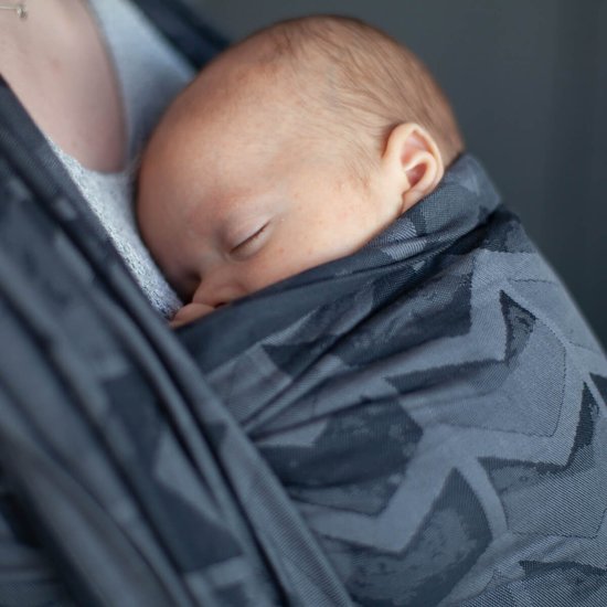 Hoppediz Hoppediz draagdoek - Amsterdam Black