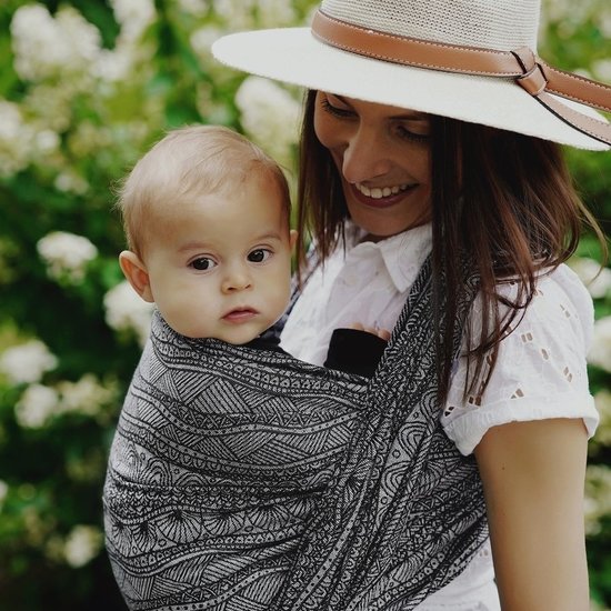 Little Frog  Little Frog draagdoek - Carbon Harmony