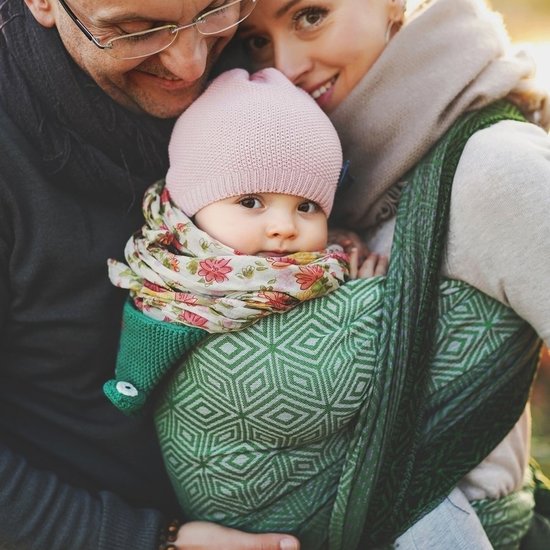 Little Frog  Little Frog draagdoek - Mossy Cube