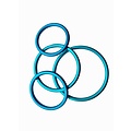 Slingrings Slingringen turquoise mat